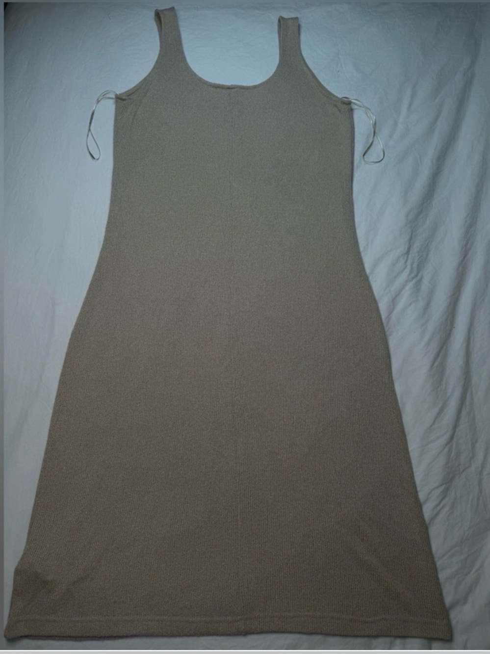 NWOT - PRIMARK Knit Dress
Long| Tan/Cream | Size 12-Boho Beach Pullover NEW - Picture 2 of 12